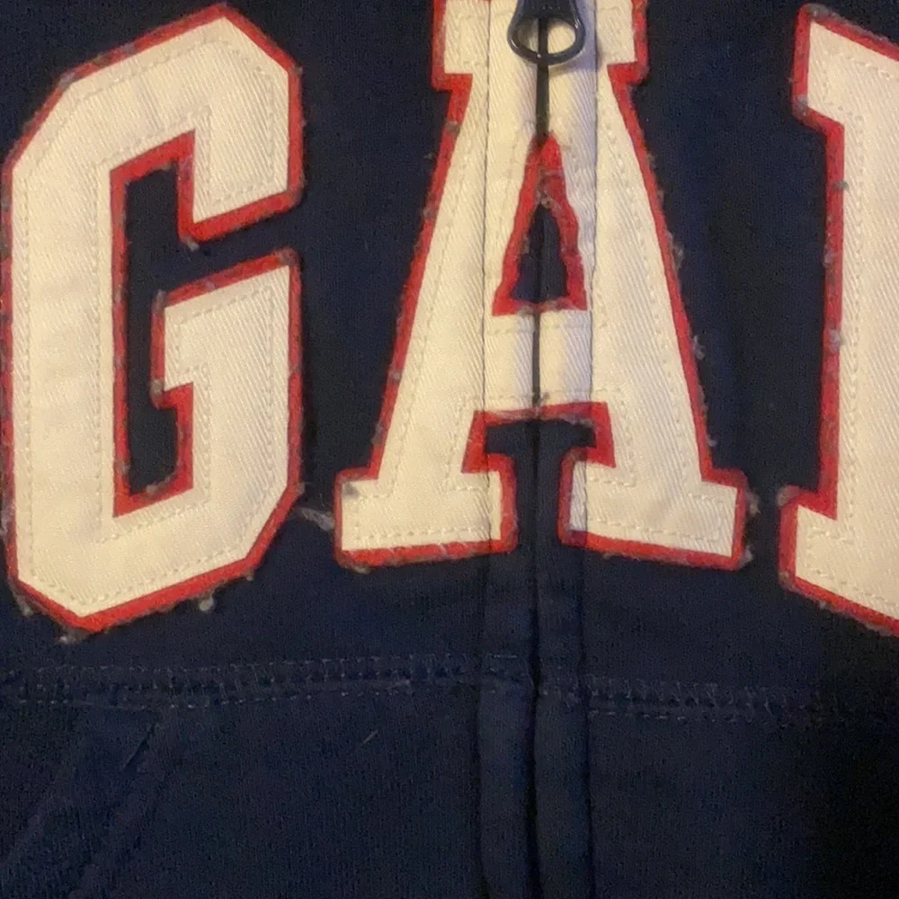 2t Gap hooded sweatshirt with Gap logo, fleece lined but no fleece on sleeve